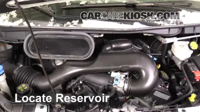 2016 Ford Transit-350 HD XLT 3.7L V6 FlexFuel Liquide essuie-glace Ajouter du liquide